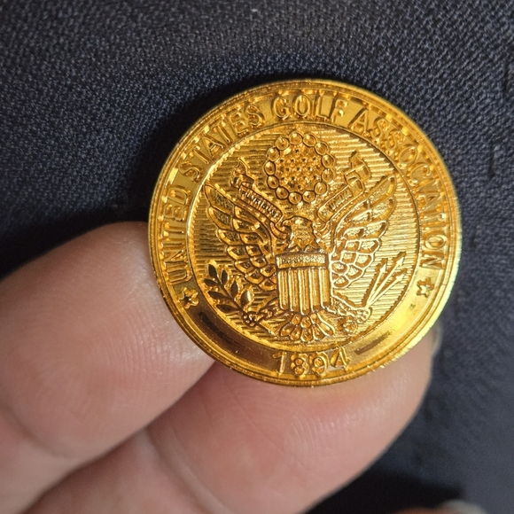 Brooks Brothers Stellita Fit U.S. Golf Assoc Gold Button Navy Wool Blazer 4 - Picture 4 of 12